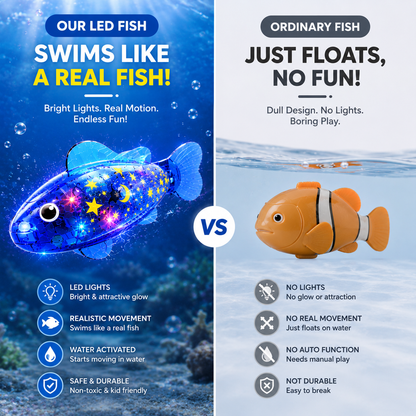 NemoFish™ – LED Swimming Robot Fish Toy