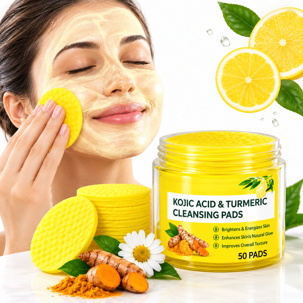 DermaGlow Brightening Pads