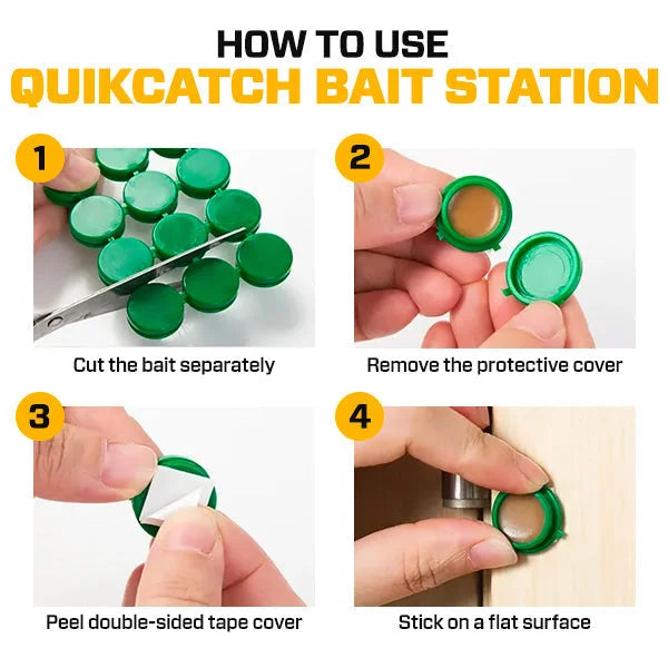 QuikCatch Roach Ace Bait Station