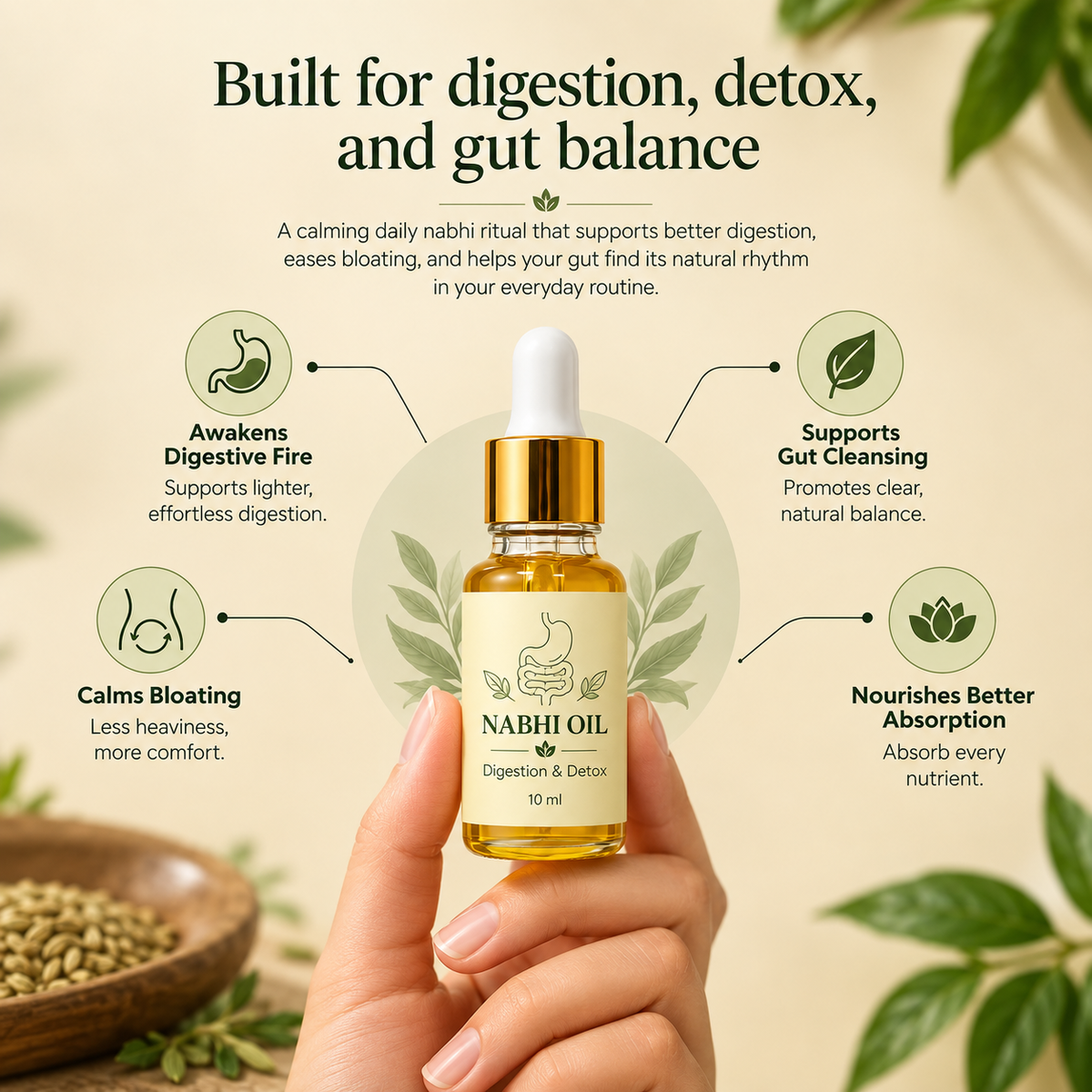 NabhiPure | Balanced Belly Button Oil