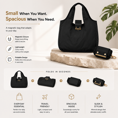UrbanFold™ - Foldable Tote Bag