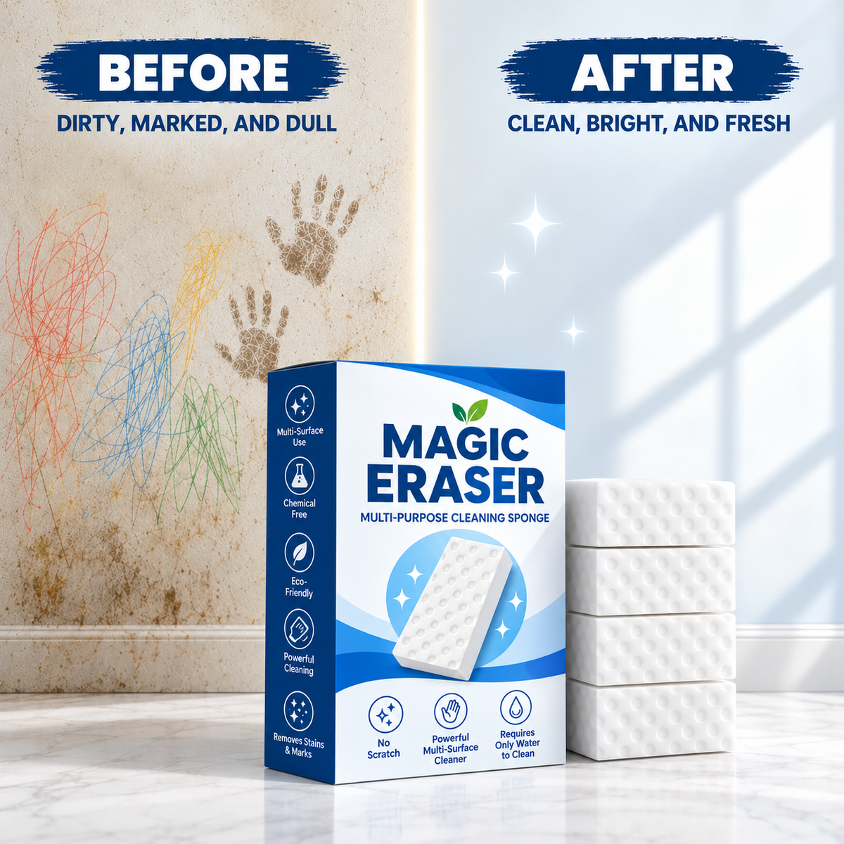 Magic Eraser Cleaning Sponge