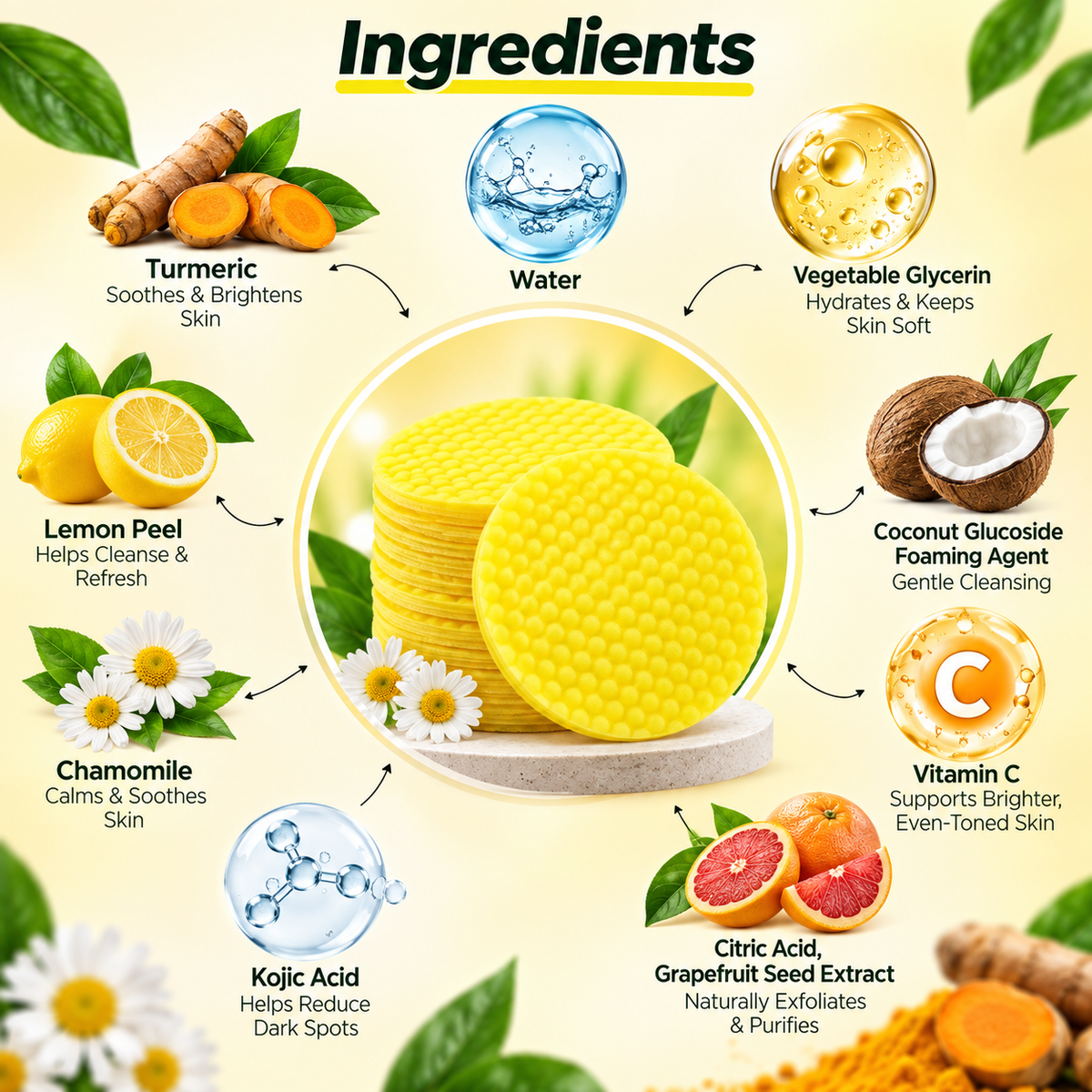 DermaGlow Brightening Pads