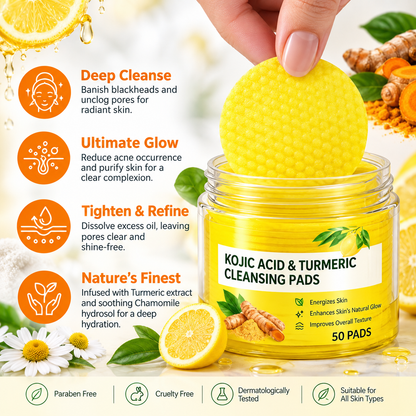 DermaGlow Brightening Pads