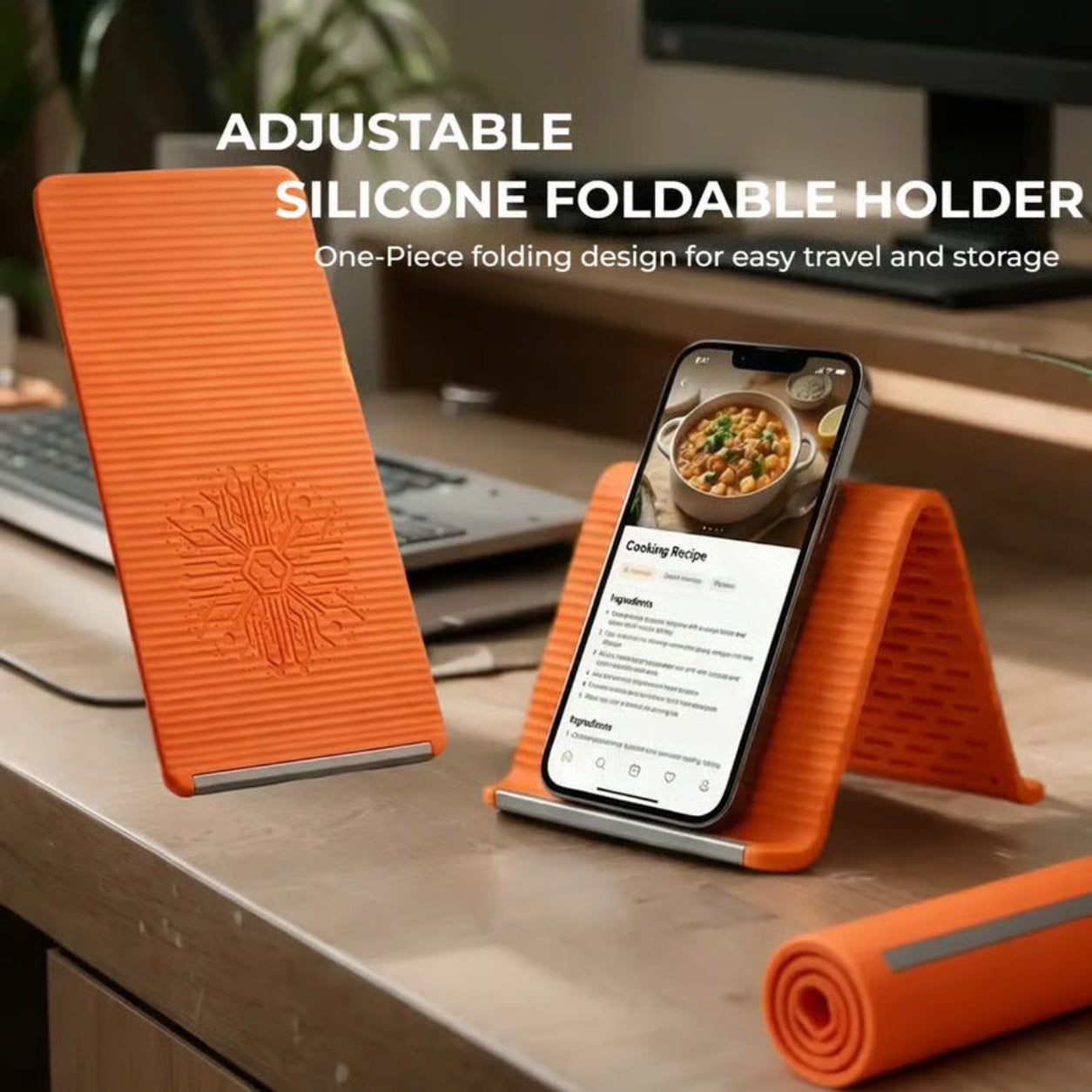 CurveGrip™ - Foldable Phone Holder Stand
