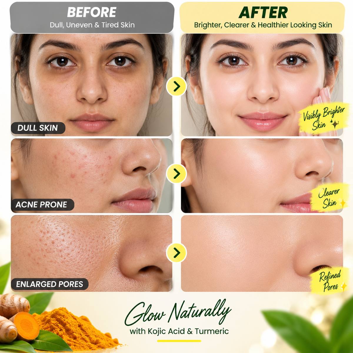 DermaGlow Brightening Pads