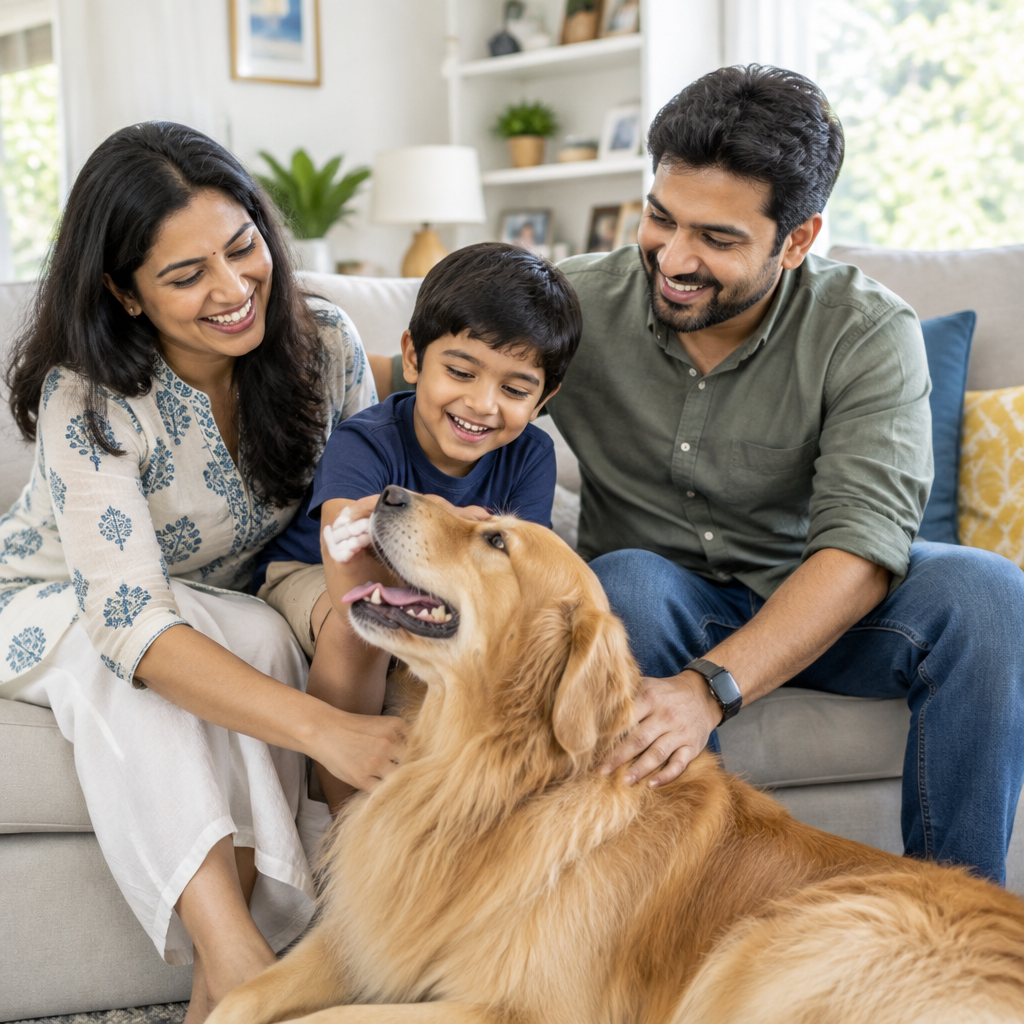 FurrGlove section 4 - family with dog