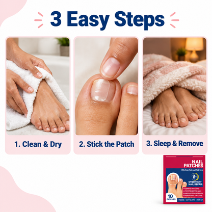 How to use NailRevive nail patches in 3 easy steps