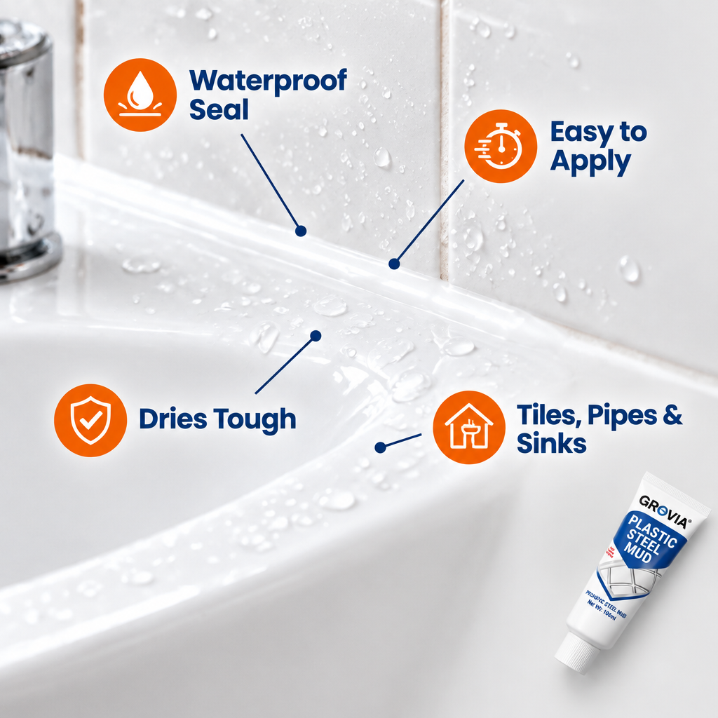 Sealed basin joint with FixStick key benefits