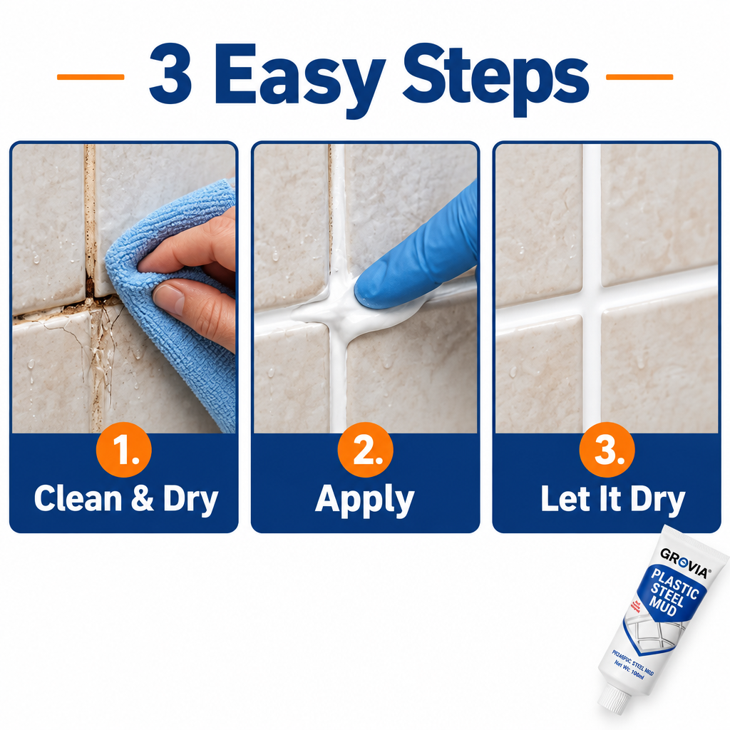 How to use FixStick crack and leak sealer in 3 easy steps