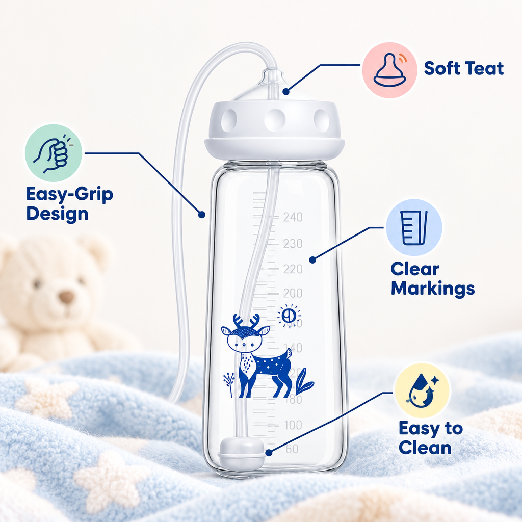 SnuggleSip baby bottle benefits