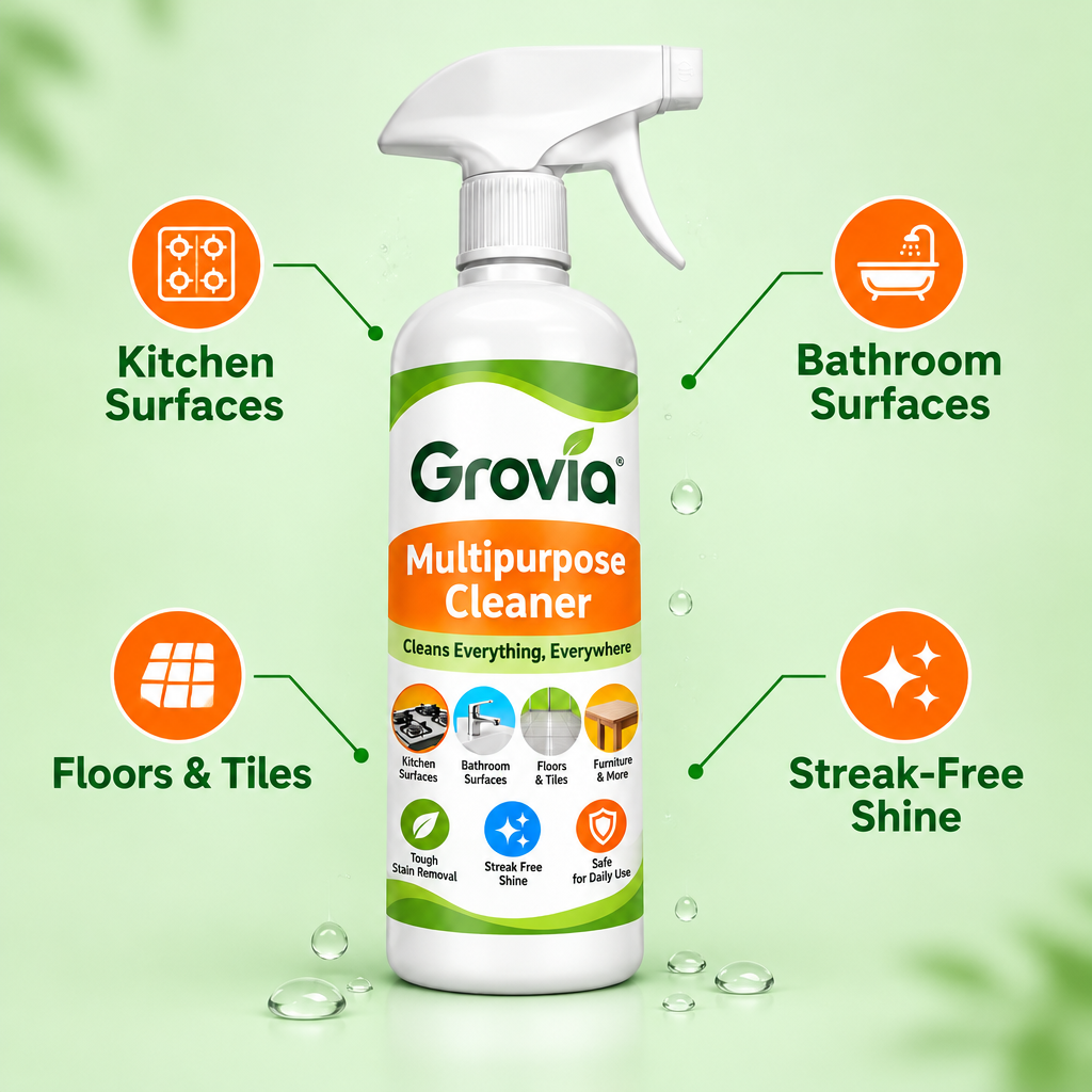 Grovia multipurpose cleaner benefits