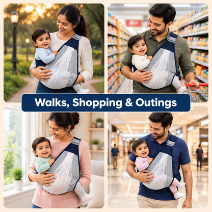 For walks, shopping and outings