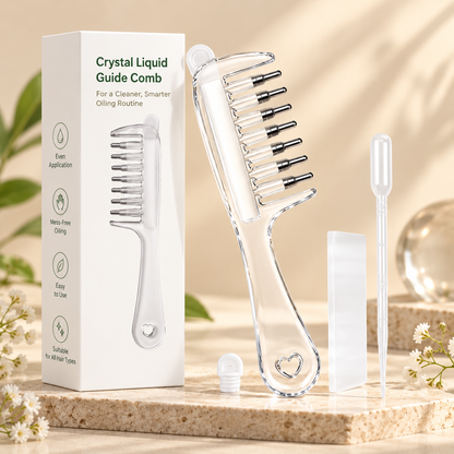 ScalpEase™ Scalp Oil Applicator Comb