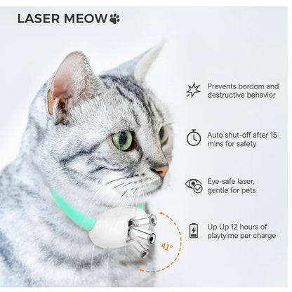 KittyChase™ - Laser Collar Pet Toy