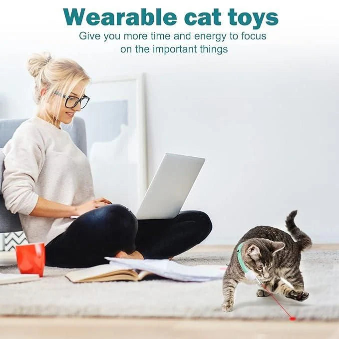KittyChase™ - Laser Collar Pet Toy