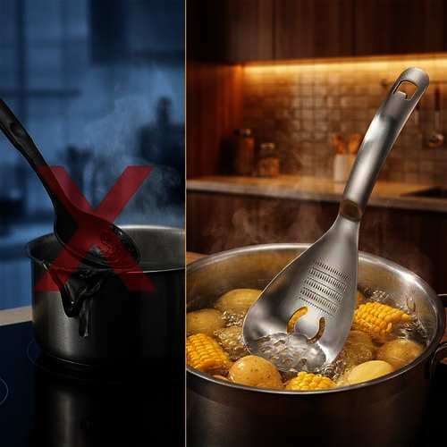 CookBuddy Pro 5-in-1 Spoon, Grater & Bottle opener