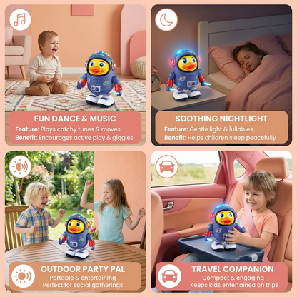 DanceyDuck™- light up toy for endless fun
