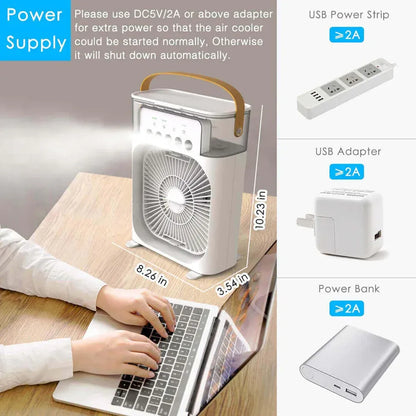 CoolWave™ 4-in-1 Premium Portable Mini Air Cooler