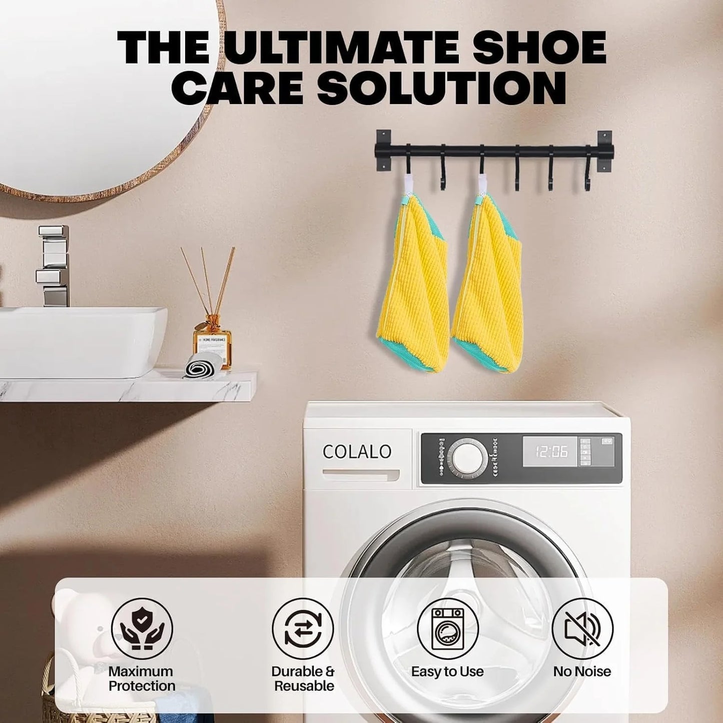 ShoeCare Bag™ - Works with any Washing Machine