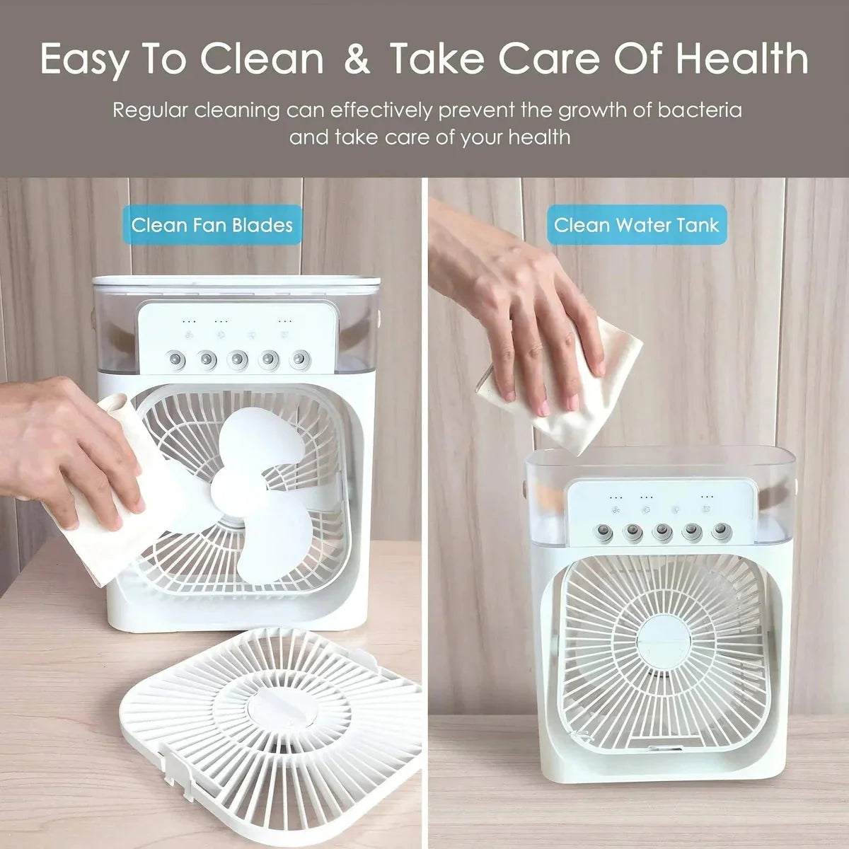 CoolWave™ 4-in-1 Premium Portable Mini Air Cooler