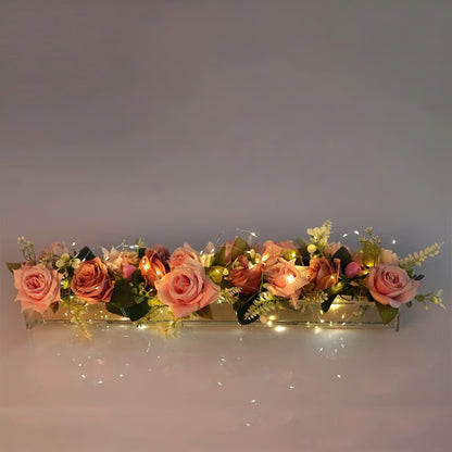 LuxeFlora™ – Acrylic Flower Vase