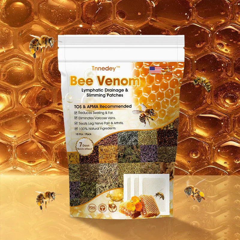 BeeVora™ Bee Venom Lymphatic Drainage & Slimming Foot Patches 🌿👣