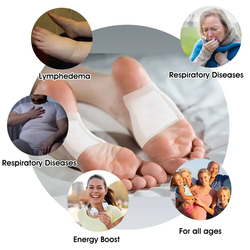 BeeVora™ Bee Venom Lymphatic Drainage & Slimming Foot Patches 🌿👣
