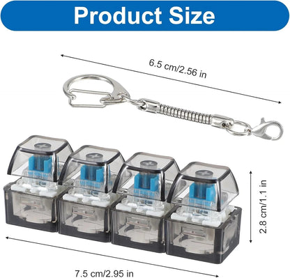 ClickAura™ - Portable Stress Relief Mechanical key chain