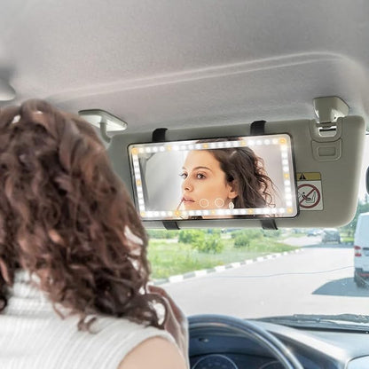 LuxVisor™ - LED Car Vanity Mirror
