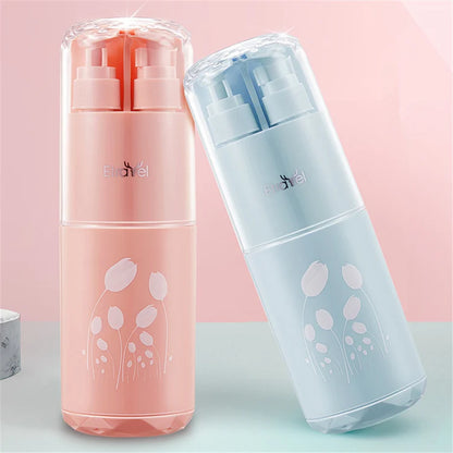 TraveLuxe™ Premium 6-in-1 Travel Toiletry Dispenser