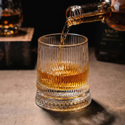 TwistSip™ Rotating Whiskey Glass