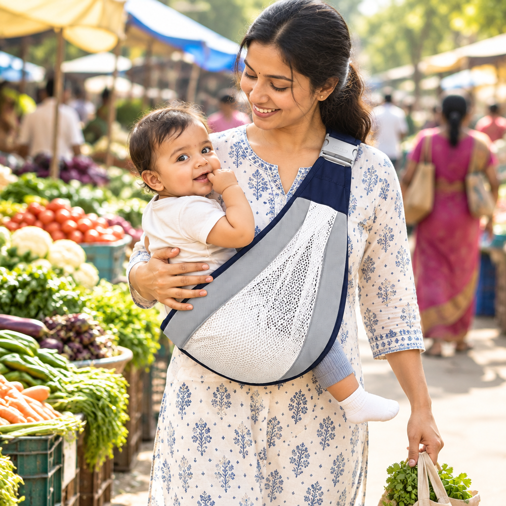 SnuggleCarry section 3 - at the market